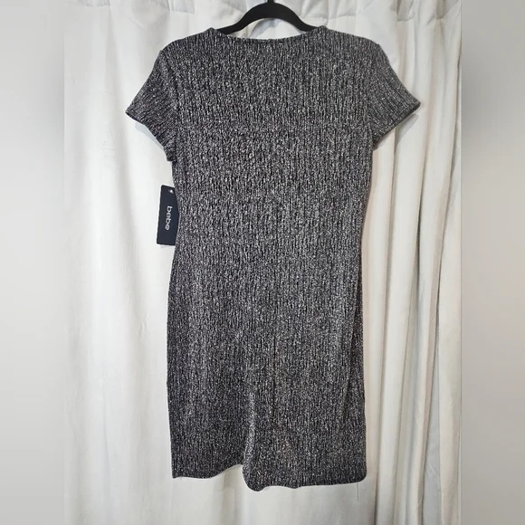 Bebe short sleeve shimmer mini dress​ - Picture 2 of 4